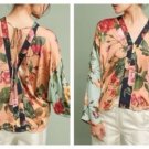 Anthropologie Farm Rio Floral Kimono Top $148 Sz M - NWT
