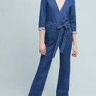 Anthropologie 3x1 Moxy Denim Jumpsuit $365 Sz M - NWT