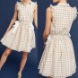 Anthropologie Gingham Double-Tie Dress by Shoshanna $328 Sz 10 - NWT