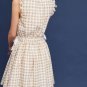 Anthropologie Gingham Double-Tie Dress by Shoshanna $328 Sz 10 - NWT