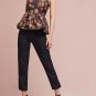 Anthropologie  Jacquard Peplum Top by Sunday in Brooklyn $118 Sz S - NWT