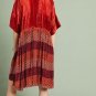 Anthropologie Dover Printed Velvet Swing Dress by Norblack Norwhite $238 - NWT