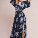 Anthropologie Yumi Kim Kimono Maxi Dress $238 Sz S - NWT