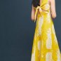 Anthropologie Pineapple Midi Dress by Maeve $148 Sz 4 - NWT