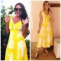 Anthropologie Pineapple Midi Dress by Maeve $148 Sz 4 - NWT