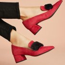 Anthropologie Elysess Faux Fur Heels Sz Eur 40/ US 10 - NWT