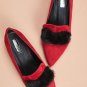 Anthropologie Elysess Faux Fur Heels Sz Eur 40/ US 10 - NWT