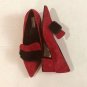 Anthropologie Elysess Faux Fur Heels Sz Eur 40/ US 10 - NWT