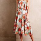 Anthropologie Poppy Field Dress by Paper Crown+RIFLE Paper Co. Sz L - NWOT