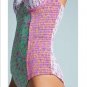 Anthropologie Smocked Bustier One-Piece Swimsuit by Allihop $118 Sz L - NWT