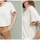 Anthropologie Pommed Tee by Lilka $48 Sz S  - NWT
