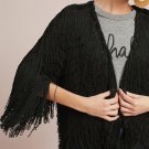 Anthropologie Fringed Long-Sleeve Jacket by Vanessa Virginia $198 - NWT
