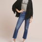 Anthropologie Fringed Long-Sleeve Jacket by Vanessa Virginia $198 - NWT