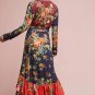 Anthropologie Farm Rio Audrey Wrap Dress $228 Sz XS, XSP - NWT