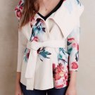 Anthropologie Winter Blossom Wool Jacket by Sleeping on Snow $228 Sz M - NWOT