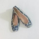 Anthropologie Bisue Ballerinas Square-Toe Floral Ballet Flats Sz 8/39 - NWT