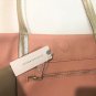 Anthropologie Scripted Tassel Tote Merci Mille Fois XL - NWT
