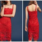 Anthropologie Alyra Lace Dress by Nanette Lepore $448 Sz 4 - NWT