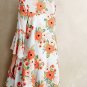 Anthropologie Fluttered Blooms Swing Dress by Paper Crown+Rifle Paper Co. Sz XSP