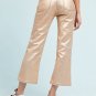 Anthropologie Pilcro Coated High-Rise Cropped Flare Jeans $118 - NWT