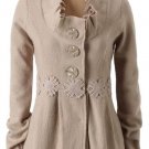 Anthropologie Alice in Autumn Sweater Coat Sz S - NWOT