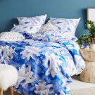 Anthropologie Painted Indigo Duvet Cover KING by Kate Roebuck - NWT
