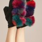 Anthropologie Cecelia New York Faux Fur Pom Front Booties $248 Sz 7.5 - NWT