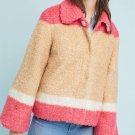 Anthropologie Colorblocked Sherpa Jacket $188 - NWT