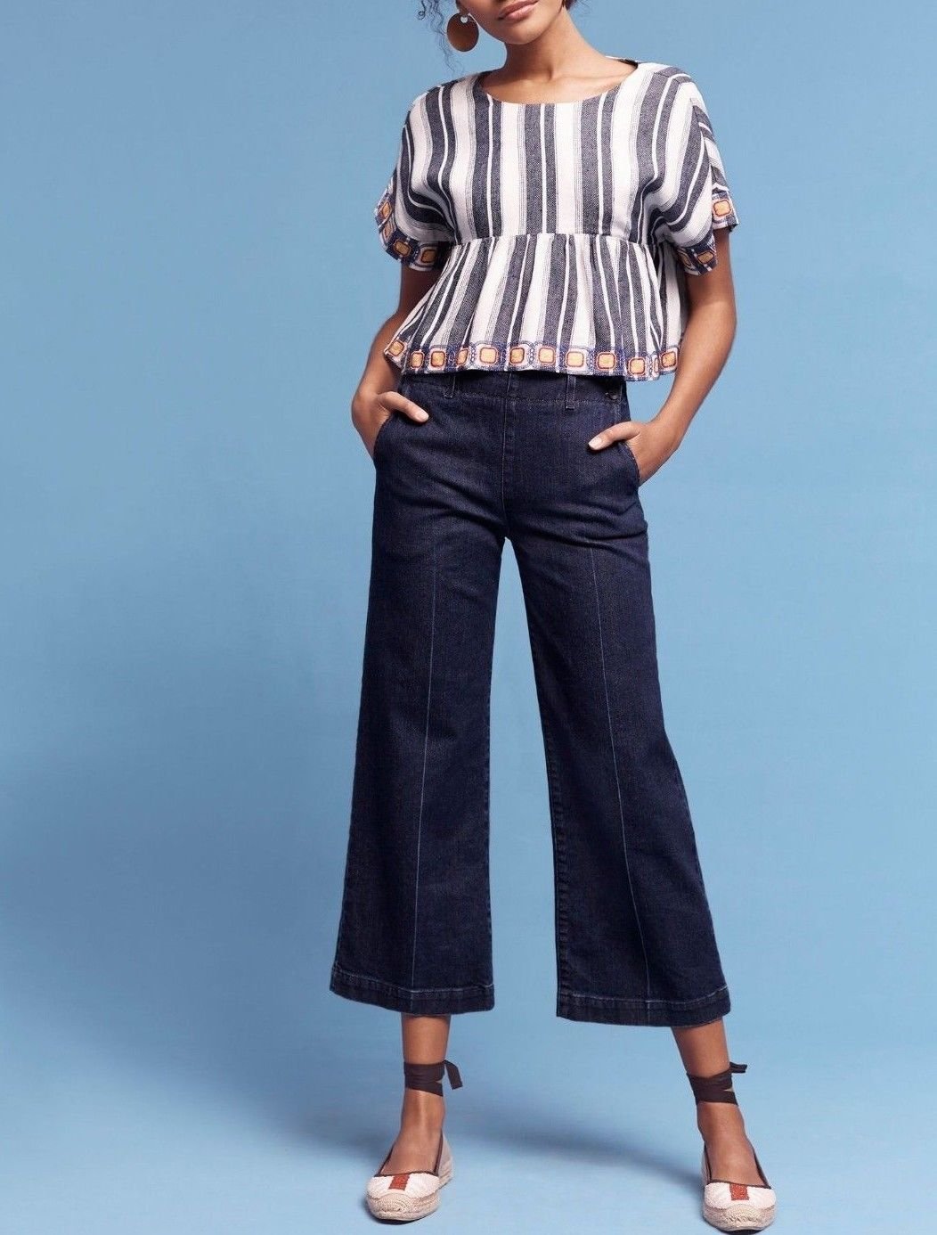 AG Juliette Ultra High-Rise Trouser Jeans Sz 30 - NWT Antropologie