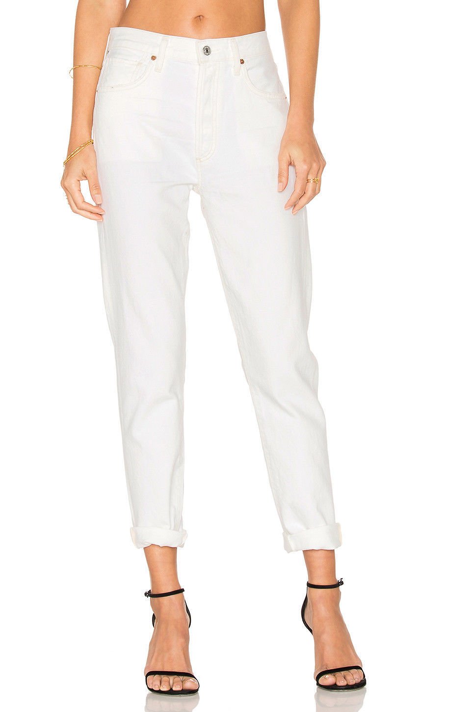Citizens of Humanity Liya Ultra High-Rise Straight Cropped Jeans $208 Sz 30 NWT