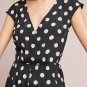 Anthropologie Corey Lynn Calter Wrapped Jumpsuit Polka Dot $188 Sz M - NWT
