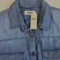 Anthropologie Laureen Denim Jumpsuit by Reiko $230 Sx XS - NWT