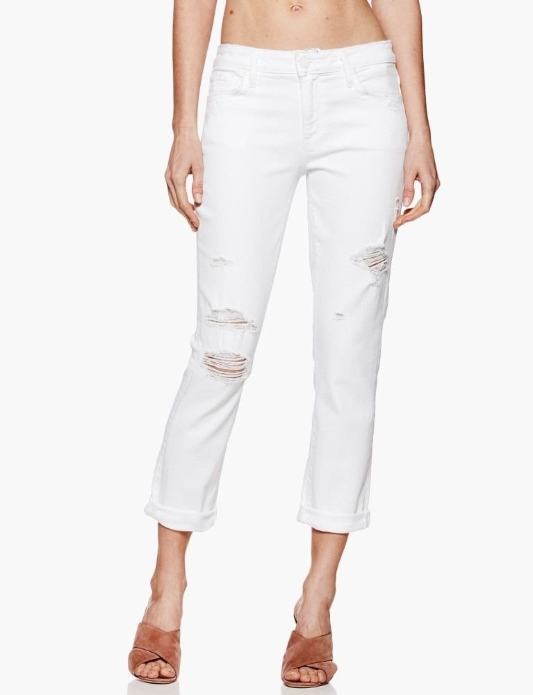 Paige Brigitte High-Rise Slim Boyfriend Jeans $209 Sz 27P - NWT Anthropologie