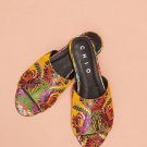 Anthropologie Chio Brocade Slide Sandals $158 Sz 39 Eur - NIB