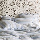 Anthropologie Woven Stripe Duvet Cover King - NWT