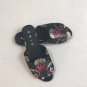 Anthropologie Chio Brocade Slide Sandals $158 Sz 37 Eur - NWOB