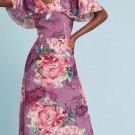 Anthropologie Kachel Galena Silk Dress $228 Sz 4 - NWT