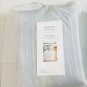 Anthropologie Woven Stripe Duvet Cover King and 2 Euro Shams - NWT