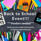 1 Vendor Spot Back To School Shopping Spree Giveaway Event