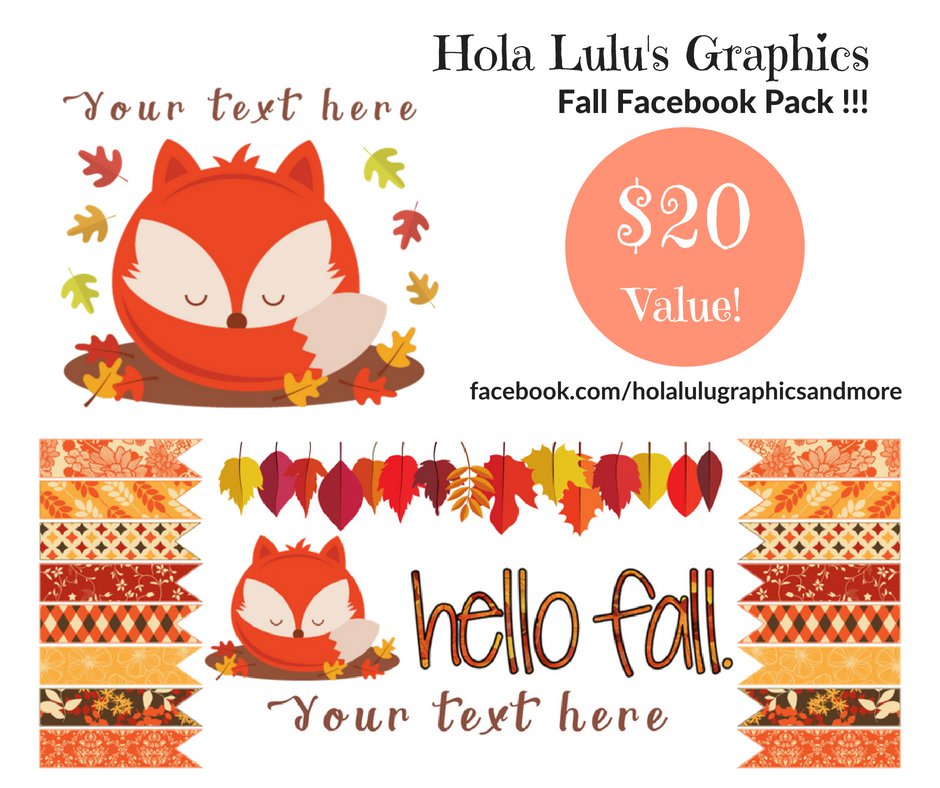 Hello Fall FaceBook pack