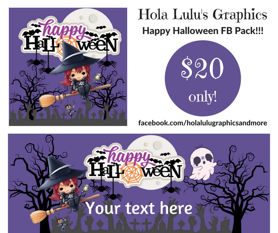 Happy Halloween FB pack
