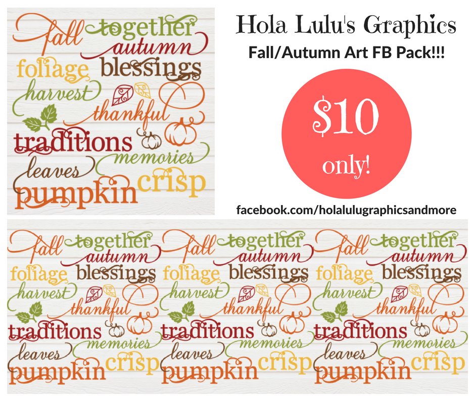 Fall/Autumn Art FB pack