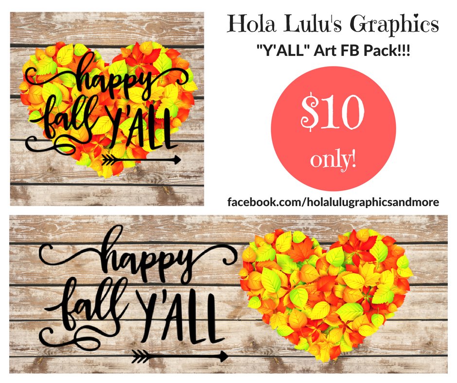 Happy Fall Ya'll FB pack