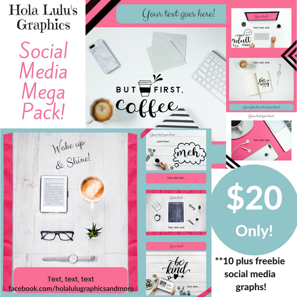 Coffee Break Social Media Mega Pack