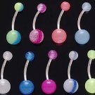 UV GLOW BELLY RINGS