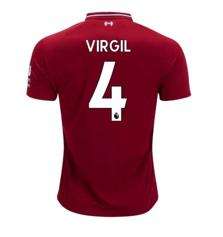 t shirt virgil van dijk