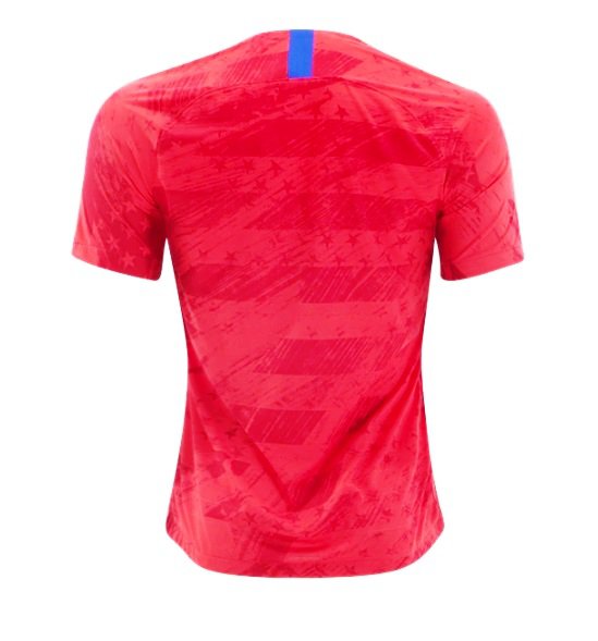 USMNT Nike 2019-2020 Away Jersey Soccer - Red FAN Shirt