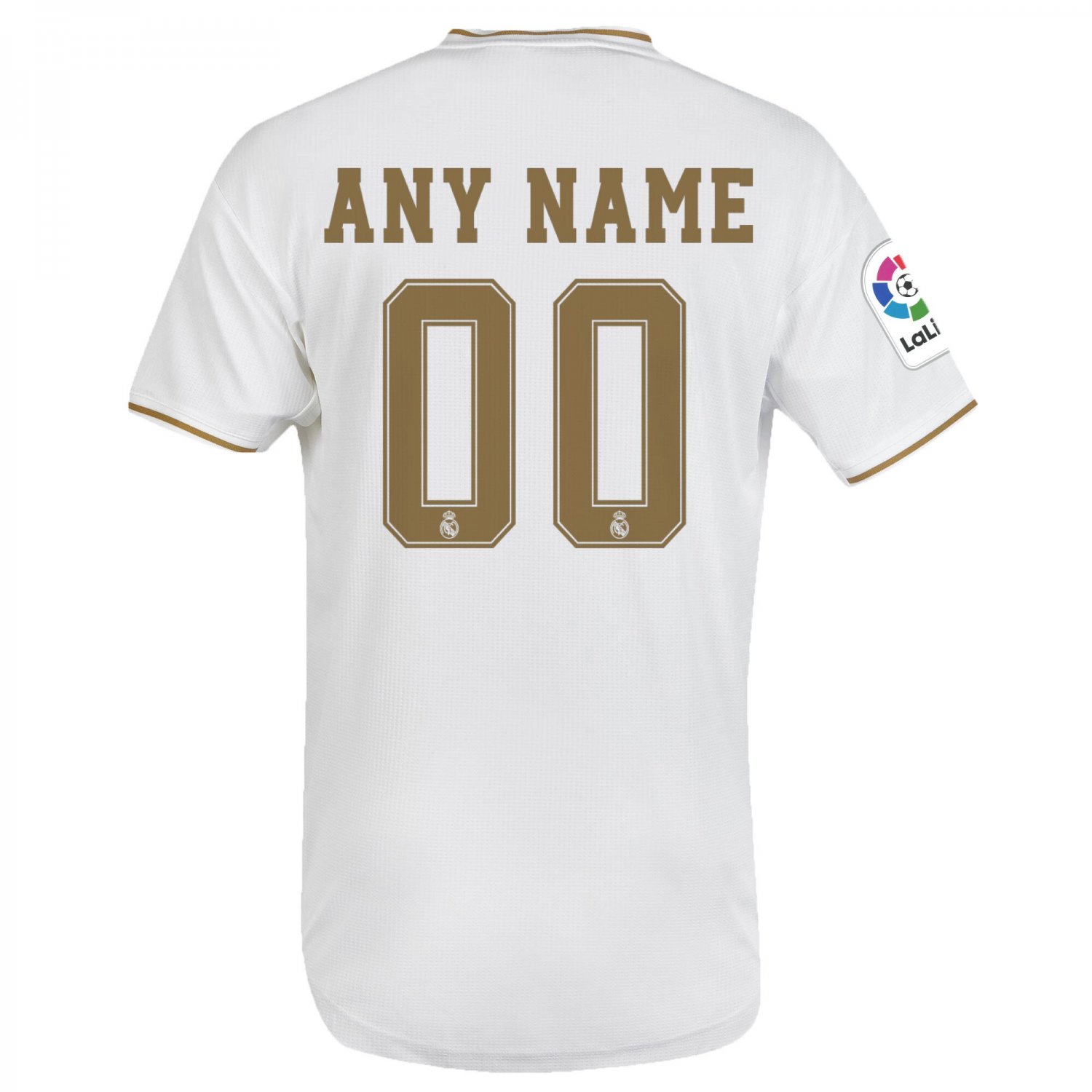 Real Madrid SOCCER 2019/2020 Home Custom Jersey - White