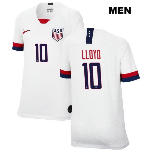Carli Lloyd #10 USMNT Men 2020 White Soccer Jersey