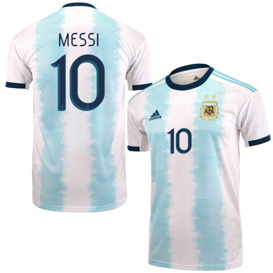 Messi 10 Argentina Copa America Home Jersey 2019 2020